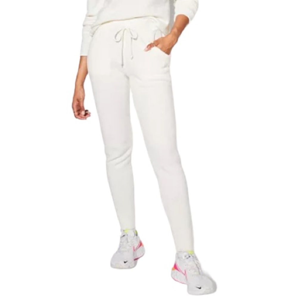 Vylette Junior’s Sweater Jogger Pants - Ivory